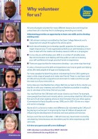 Why Volunteer - Download Factsheet Why Volunteer - Download Factsheet